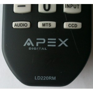 CONTROL REMOTO / APEX LD220RM MODELO JE3708